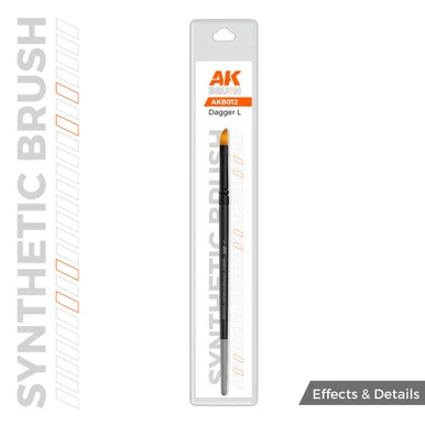 AKB012 - Synthetic Brush - Dagger L