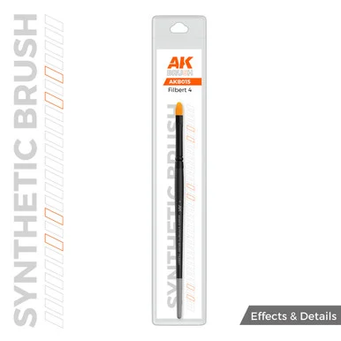 AKB015 - Synthetic Brush - Filbert 4