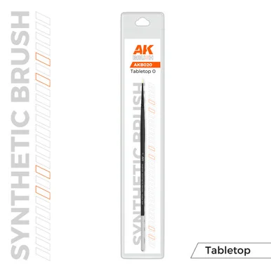 AKB020 - Synthetic Tabletop Brush - 0