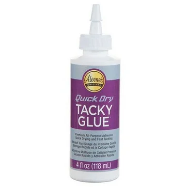 Quick Dry Tacky Glue 4 Fl oz. - Aleenes