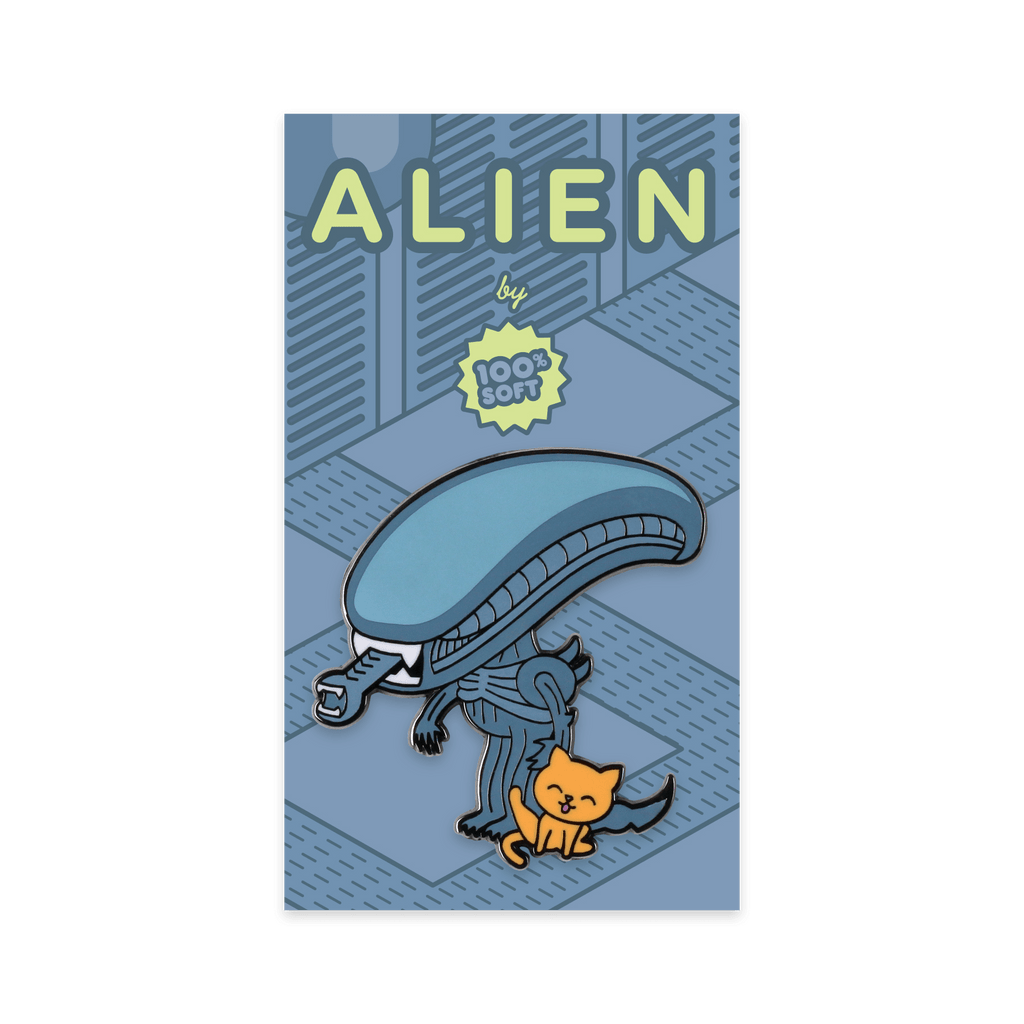 Alien – Xenomorph Enamel Pin - 100% Soft