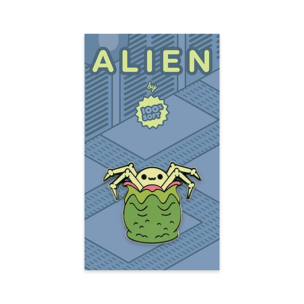 Alien – Ovomorph Enamel Pin - 100% Soft