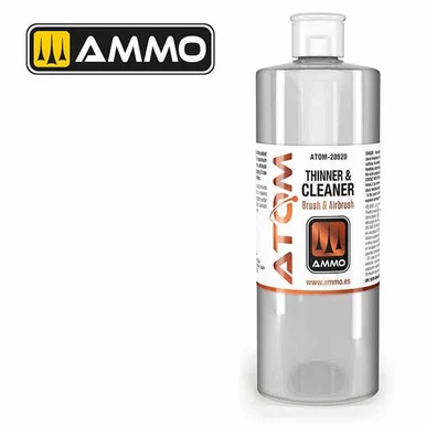 AMM20520 - ATOM Acrylic Paint: Cleaner & Thinner 400ml