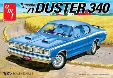 AMT 1118 1971 Plymouth Duster 340 1/25 Scale Model Kit