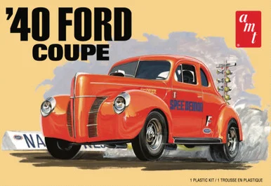 AMT 1141 1940 Ford Coupe 1/25 Scale Model Kit