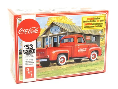 AMT 1144 1953 Ford Pickup Coca-Cola 1/25 Scale Model Kit