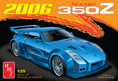AMT 1220 2006 Nissan 350Z 1/25 Scale Model Kit