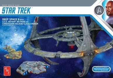 AMT 1245 Star Trek Deep Space Nine 1/3300 Scale Model Kit