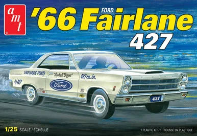 AMT 1263 1966 Ford Fairlane 427 1/25 Scale Model Kit