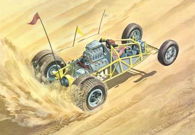 AMT 1285 Sandkat Dune Dragster 1/25 Scale Model Kit