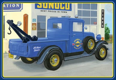 AMT 1289 1934 Ford Pickup Sunoco 1/25 Scale Model Kit