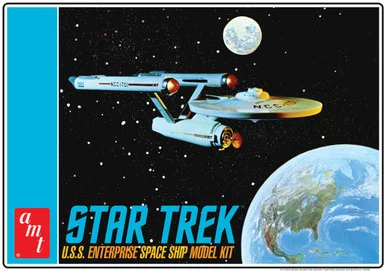 AMT 1296 Star Trek Classic U.S.S. Enterprise 1/650 Scale Model Kit