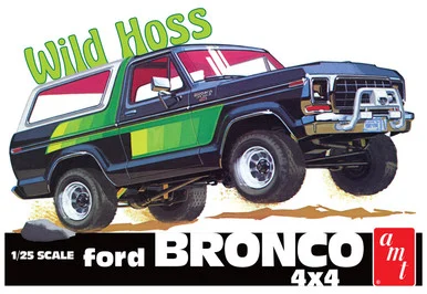 AMT 1304 1978 Ford Bronco "Wild Hoss" 1/25 Scale Model Kit