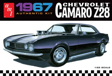AMT 1309 1967 Chevy Camaro Z28 1/25 Scale Model Kit