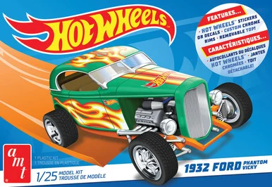 AMT 1313 1932 Ford Phantom Vicky Hot Wheels 1/25 Scale Model Kit