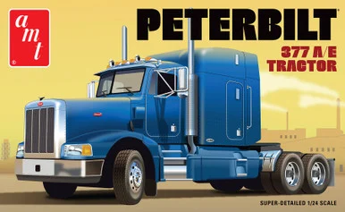 AMT 2207 Classic Peterbilt 377 A/E Tractor 1/24 Scale Model Kit