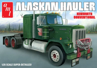 AMT 2209 Alaskan Hauler Kenworth Tractor 1/25 Scale Model Kit