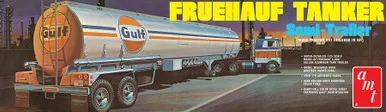 AMT 1354 Fruehauf Tanker Gulf 1/25 Scale Model Kit