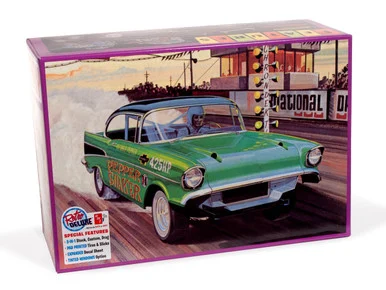 AMT 1360 1957 Chevy Bel Air "Pepper Shaker" Silent Box 1/25 Scale Model Kit