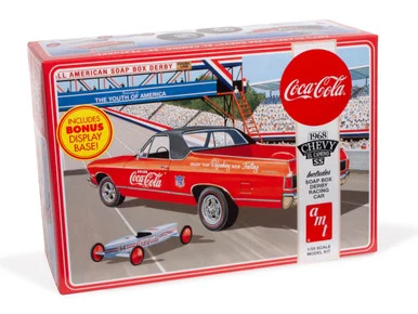 AMT 1362 1968 Chevy El Camino SS Coca-Cola 1/25 Scale Model Kit