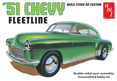 AMT 1378 1951 Chevrolet Fleetline 1/25 Scale Model Kit