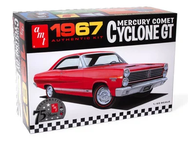 AMT 1386 1967 Mercury Cyclone GT 1/25 Scale Model Kit
