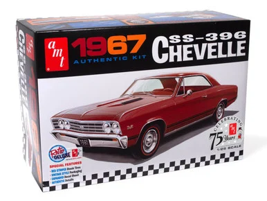 AMT 1388 1967 Chevrolet Chevelle SS396 1/25 Scale Model Kit