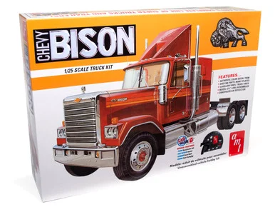 AMT 1390 Chevrolet Bison Conventional Tractor 1/25 Scale Model Kit