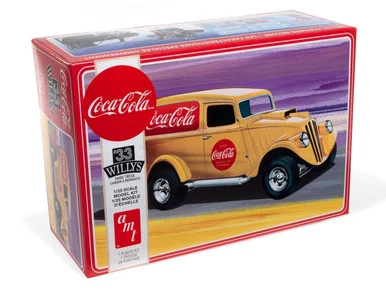 AMT 1406 1933 Willys Panel Coke 1/25 Scale Model Kit