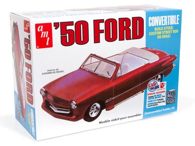 AMT 1413 1950 Ford Convertible Street Rods Edition 1/25 Scale Model Kit