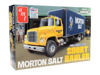 AMT 1424 Ford Louisville Short Hauler Morton Salt 1/25 Scale Model Kit