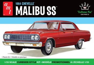 AMT 1426 1964 Chevy Chevelle Malibu Super Sport "Craftsman Plus" 1/25 Scale Model Kit