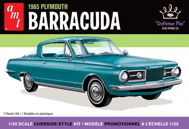 AMT AMT1431M 1965 Plymouth Barracuda Craftsman Plus 1/25 Scale Model Kit