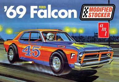 AMT 1446 1969 Ford Falcon Modified Stocker 1/25 Scale Model Kit