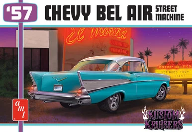 AMT 1460 1957 Chevy Bel Air Street Machine 1/25 Scale