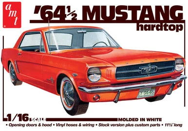 AMT 1461 1964 1/2 Ford Mustang Coupe 60th Anniversary 1/16 Scale Model Kit