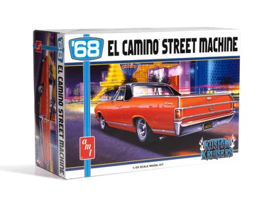 AMT 1484 1968 Chevy El Camino Street Machine 1/25 Scale Model Kit