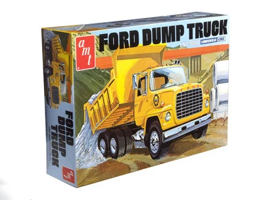 AMT AMT1526 Ford LNT-8000 Louisville Dump Truck 1/25 Scale Model Kit