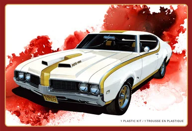 AMT 1532 1969 Hurst Oldsmobile Cutlass 1/25 Scale Model Kit