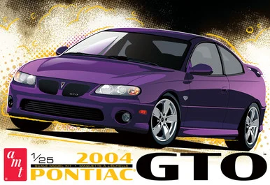 AMT AMT1548 2004 Pontiac GTO 1/25 Scale Model Kit