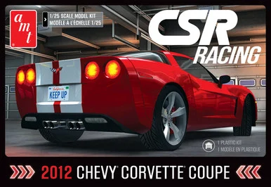 AMT AMT1551M 2012 Corvette Coupe CSR Racing 1/25 Scale Model Kit
