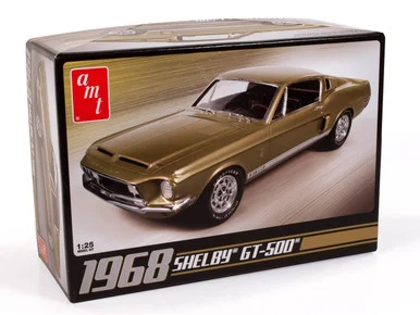 AMT 634 1968 Shelby GT 500 1/25 Scale Model Kit