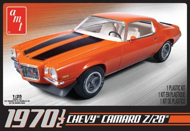 AMT 635 1970 1/2 Chevy Camaro Z-28 1/25 Scale Model Kit