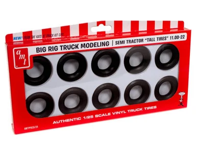 AMT PP028 Semi Tractor Tall Tires 1/25 Scale Parts Pack