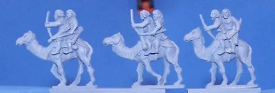 PIG030005 - MIDIANITE CAMELS (5 CAMELS, 3 RIDERS)
