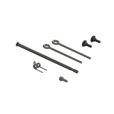 ARRMA ARA-1296 Body Release Pins, Spring and Step Screw Set