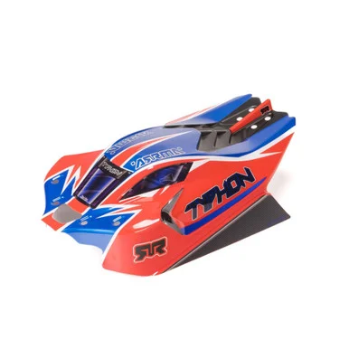 ARRMA ARA-2251 TYPHON 4x4 Clipless Painted Decaled Body, Red