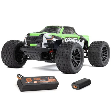 Arrma ARA2102T3: GRANITE GROM 4x4 SMART Small Scale MT Green