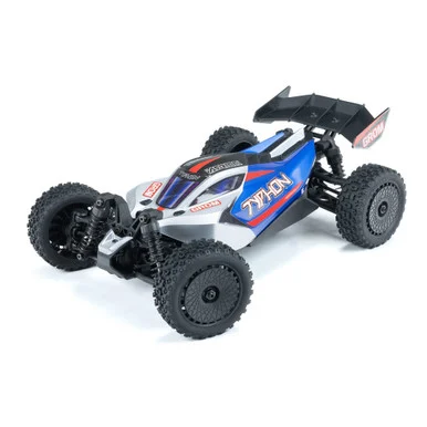 ARRMA ARA2106T1 TYPHON GROM 4x4 SMART Small Scale Buggy, Blue/Silver