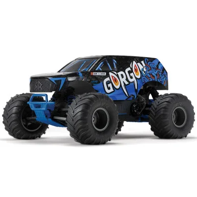 ARRMA ARA3230T1 1/10 GORGON 4x2 MEGA 550 Brushed Monster Truck RTR - Blue